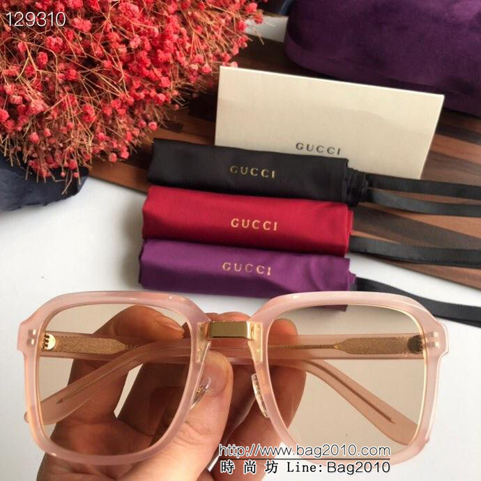GUCCI古馳  新款 GG0612 時尚百搭 女款太陽鏡  lly1516